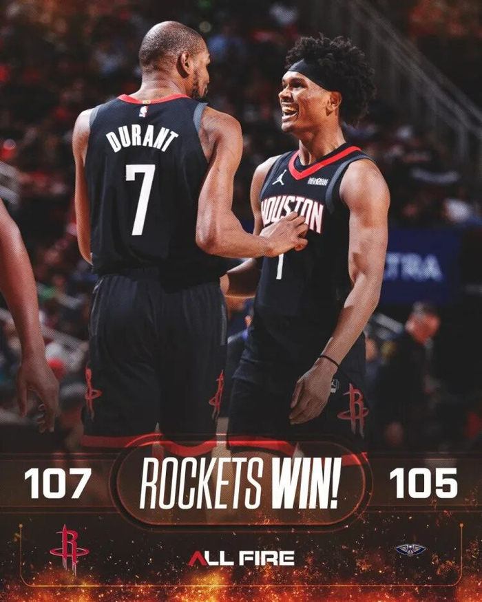 杰伦·格林背靠背砍70分 火箭逆转鹈鹕重返西部前