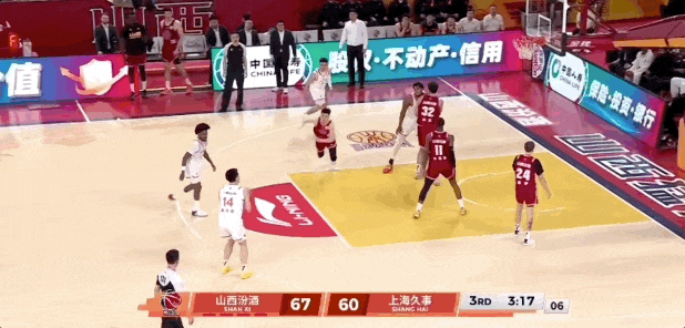 古德温31分率队险胜山西，上海延续连胜