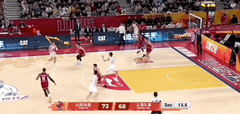 古德温31分率队险胜山西，上海延续连胜