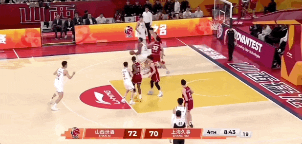 古德温31分率队险胜山西，上海延续连胜