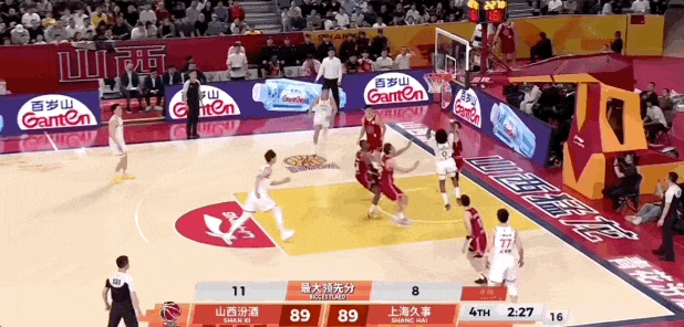 古德温31分率队险胜山西，上海延续连胜