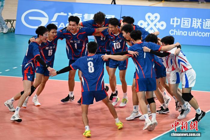 黑龙江U18男排惊天逆转河南队晋级四强